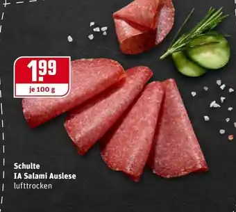 REWE Kaufpark Schulte Ia Salami Auslese Angebot