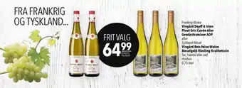 CITTI Markt Vingård Dopff & Irion Pinot Gris Cuvée Eller Gewürztraminer AOP Oder Vingå Reis Feine Weine Moselgold Riesling Kvalitetsvin Angebot