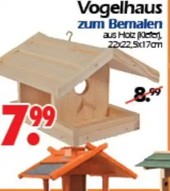 Wreesmann Vogelhaus zum Bernalen Angebot