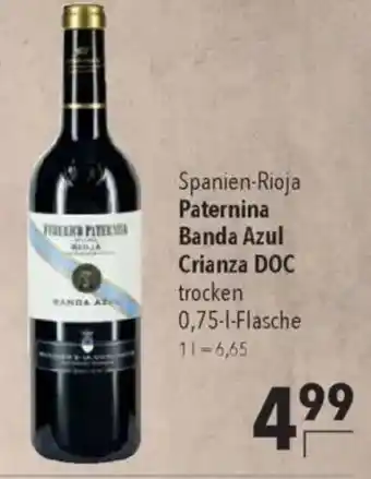 CITTI Markt Paternina Banda Azul Crianza DOC Angebot