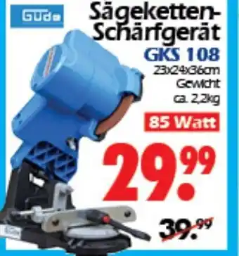 Wreesmann Güde Sägekettenschärfgerät GKS 108 Angebot