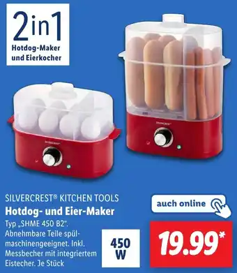 Lidl SILVERCREST KITCHEN TOOLS Hotdog und Eier-Maker Angebot