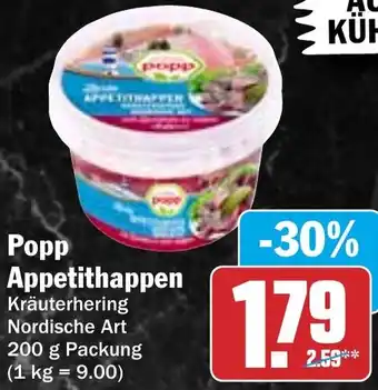 Hit Popp Appetithappen Angebot