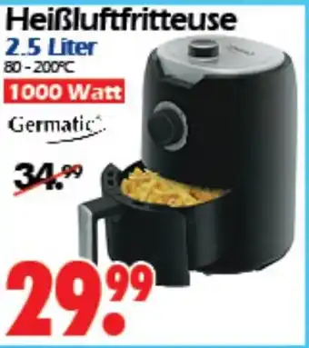 Wreesmann Heißluftfritteuse 2,5L Angebot