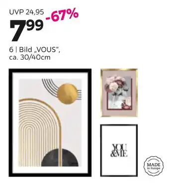 Mömax Bild „vous“ Angebot