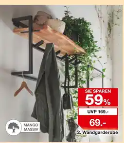 Möbelzentrum Pforzheim Wandgarderobe Angebot