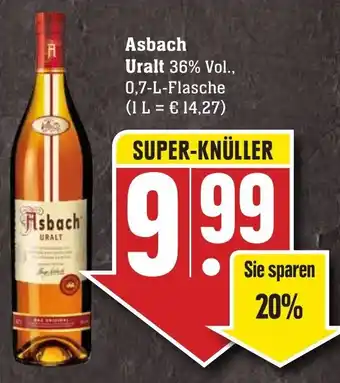 Edeka Neukauf Asbach Uralt 0,7L Angebot