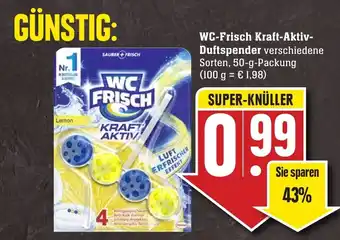 Edeka Neukauf WC Frisch Kraft Aktiv Duftspender 50g Angebot