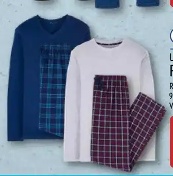 Aldi Nord Herren Flanell-Pyjama Angebot