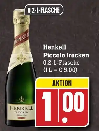 Edeka Neukauf Henkell Piccolo trocken 0,2L Angebot