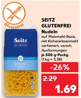 Kaufland SEITZ GLUTENFREI Nudeln Angebot