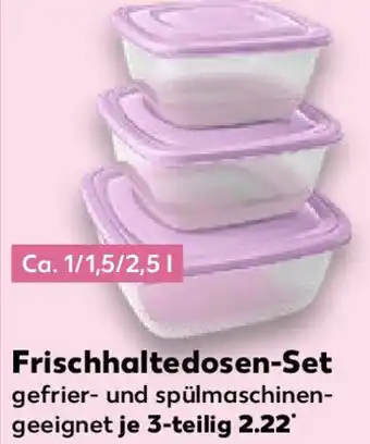 Kaufland Frischhaltedosen-Set Angebot