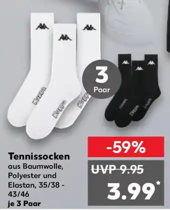 Kaufland Tennissocken Angebot