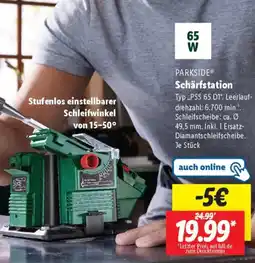 Lidl PARKSIDE Schärfstation Angebot