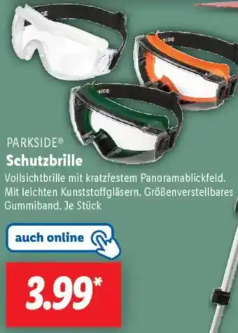 Lidl PARKSIDE Schutzbrille Angebot