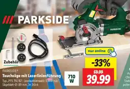 Lidl PARKSIDE Tauchsäge mit Laserlinienführung Angebot