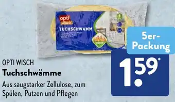 Aldi Süd OPTI WISCH Tuchschwämme Angebot