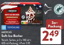 Aldi Süd AMERICAN Soft-Ice-Becher Angebot