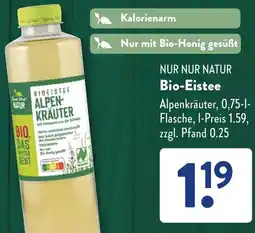 Aldi Süd NUR NUR NATUR Bio-Eistee Angebot