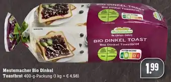 Edeka Neukauf Mestemacher Bio Dinkel Toastbrot 400g Angebot