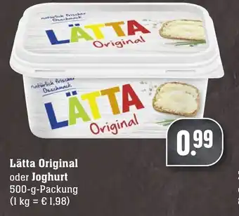 Edeka Neukauf Lätta Original oder Joghurt 500g Angebot