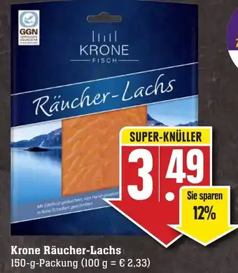 Edeka Neukauf Krone Räucher Lachs 150g Angebot