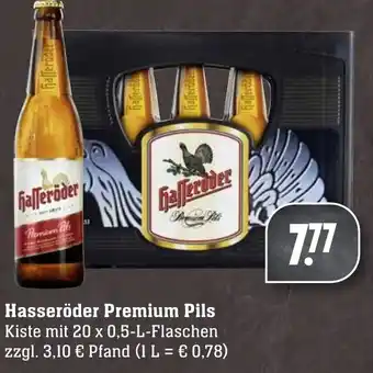 Edeka Neukauf Hasseröder Premium Pils 20x0,5L Angebot