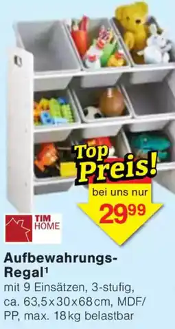 Wiglo Wunderland TIM HOME Aufbewahrungs Regal Angebot