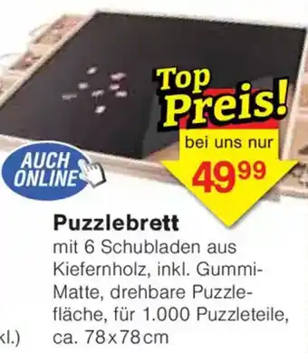 Wiglo Wunderland Puzzlebrett Angebot