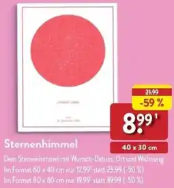 Aldi Nord Sternenhimmel Angebot