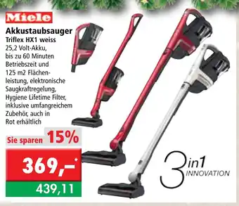 L. STROETMANN GROSSMARKT Miele Akkustaubsauger Triflex HX1 weiss Angebot