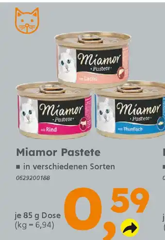 Globus Baumarkt Miamor Pastete Angebot
