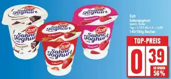 Edeka Zott Sahnejoghurt Angebot