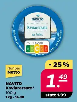 NETTO Navito kaviarersatz Angebot