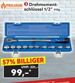 Norma PROJAHN Drehmoment- schlüssel 1/2" 11tlg. Angebot