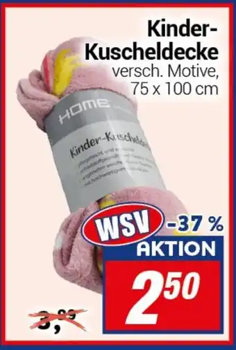 CENTERSHOP Kinder Kuscheldecke Angebot