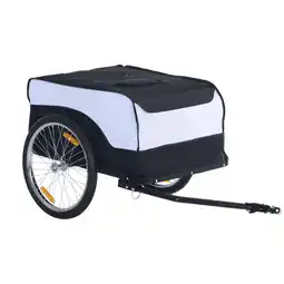 Netto Marken-Discount HOMCOM Transportanhänger fürs Fahrrad 135 x 75 x 64 cm (LxBxH) Angebot