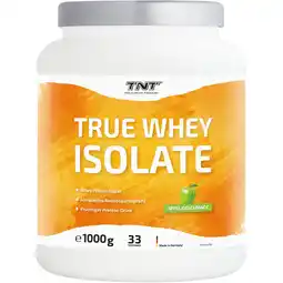 Netto Marken-Discount TNT True Whey Isolate extrem hoher Eiweißanteil, kaum milchiger Geschmack, lecker Angebot