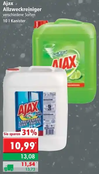 L. STROETMANN GROSSMARKT Ajax Allzweckreiniger 10L Angebot