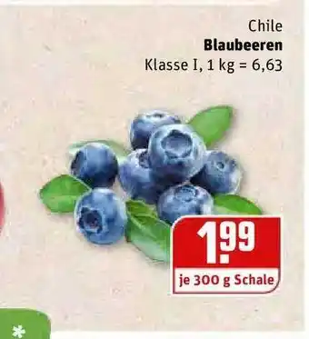 REWE Kaufpark Blaubeeren Angebot