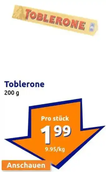 Action Toblerone Angebot