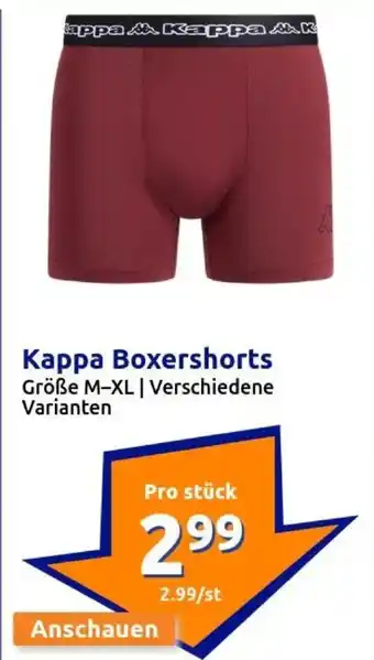 Action Kappa Boxershorts Angebot