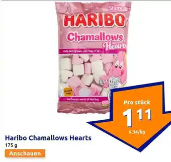 Action Haribo Chamallows Hearts Angebot