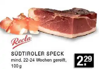 E-Center Recla SÜDTIROLER SPECK Angebot