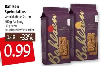 Kupsch Bahlsen Spekulatius 200g Angebot