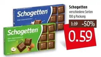 Kupsch Schogetten 100g Angebot