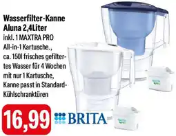 Feneberg BRITA Wasserfilter-Kanne Aluna 2,4Liter Angebot