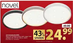 Zurbrüggen Novel led-deckenleuchte bodo Angebot