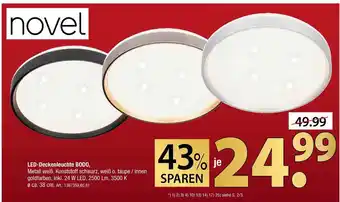 Zurbrüggen Novel led-deckenleuchte bodo Angebot