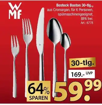 Zurbrüggen Wmf besteck boston 30-tlg Angebot